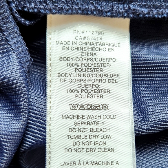 NWT True Religion "Embroidered Jersey Mesh Sweat Shorts" Navy Blue | Men's 3XL - Picture 10 of 13